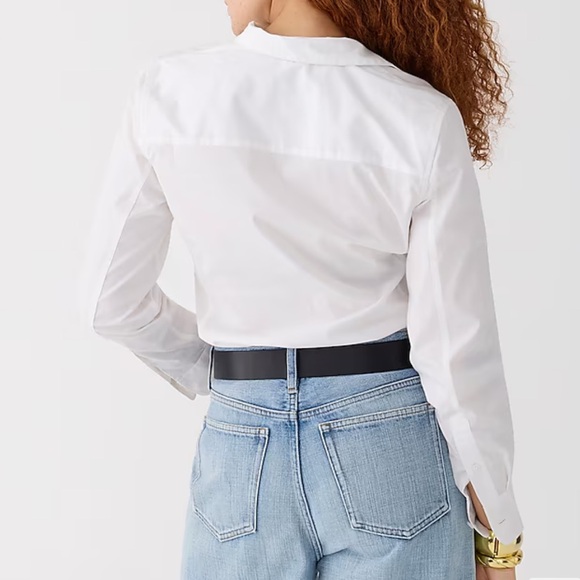 J crew Wren slim shirt in stretch cotton poplin - Picture 3 of 4
